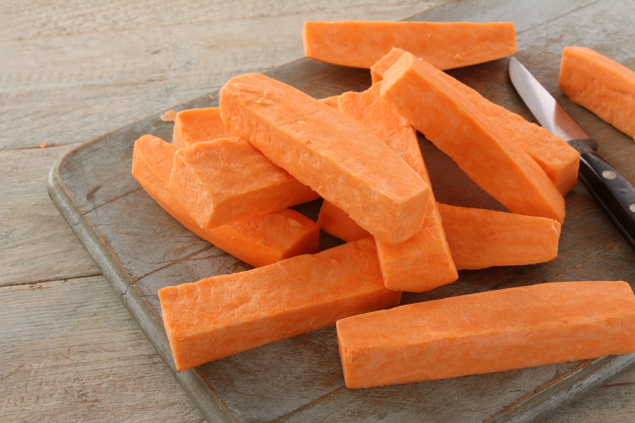 Prep Sweet Potato Wedges