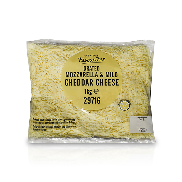 Grated Mozzarella Cheddar Cheese Mix