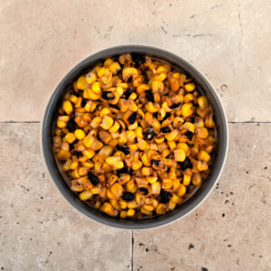 Charred cajun corn