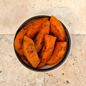 Roasted oregano and garlic roasted butternut squash