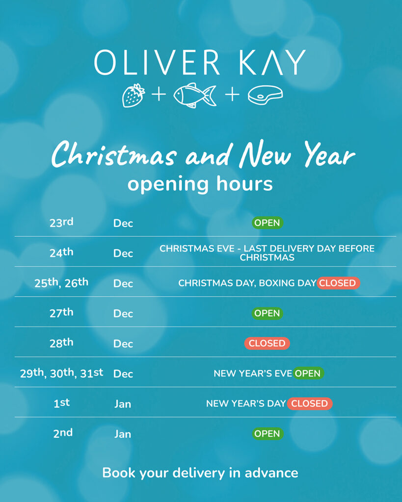 Christmas Delivery Dates 25